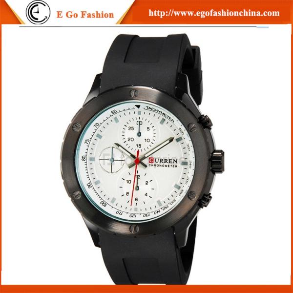 CURREN Watch Stainless Steel Back Quartz Watches for Man Sports Boy Girl