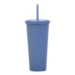 450ml 650ml 22oz Plastic Travel Tumbler With Straw And Lid 6 Vibrant Colors