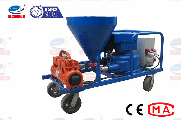 KHT Hose Squeeze Type Mortar Plastering Machine Low Noise High Capacity