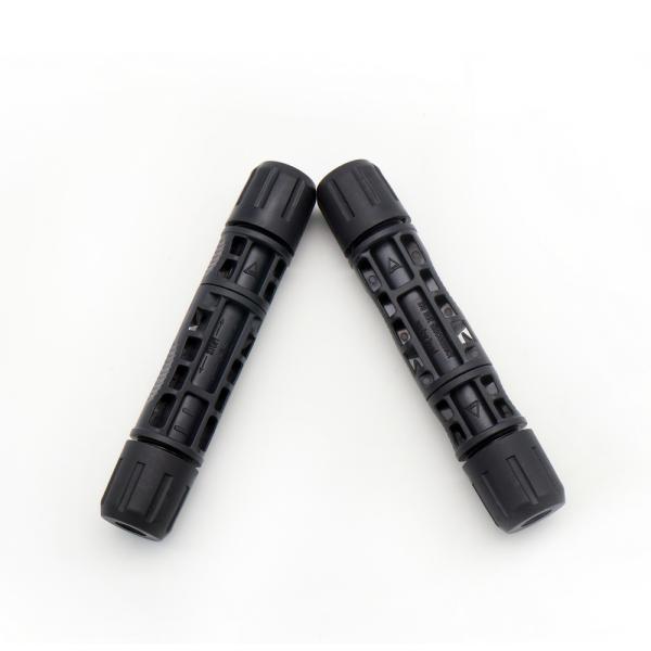 TUV Certified MC4 Connectors with Copper/Tin Plated Contacts PPO Insulation and UV Resistant for Solar Panel Applications