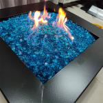 Outdoor Rectangular Wood Burning Fire Pit 400mm
