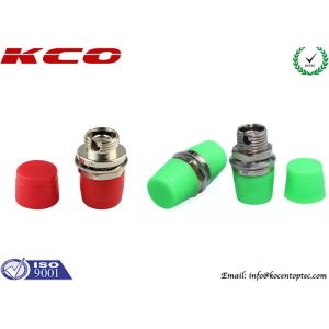 China Round D Type FC Fiber Optic Adapter 100% Test Low Insertion Loss OEM factory