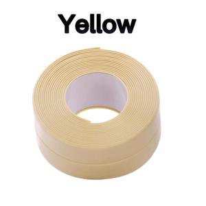 China 1mx3.8cm Kitchen Sealing Strip PVC Nano Self Adhesive Caulking Tape factory