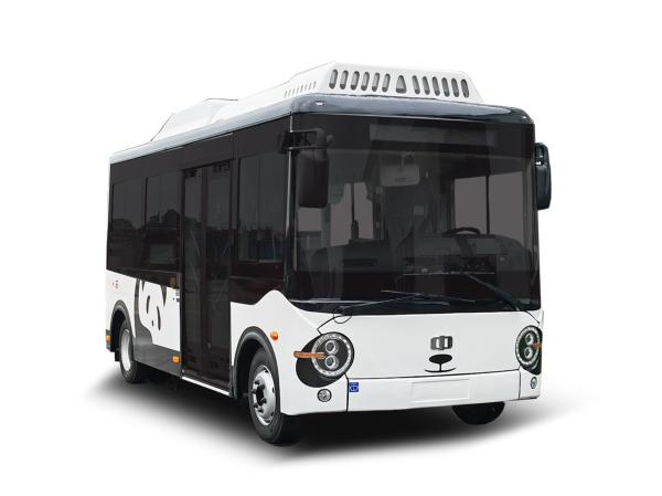 5.9m Electronic Minibuses low entry 14 seater electric city bus for city