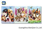 Home / Hotel Wall Photo 3D Effect Printing Lovely Cat / Dog Stereograph