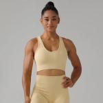 Ribbed Zipper Women Gym Set 6 Piece Seamless Activewear Plain Dyed