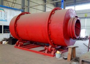 China Quartz Sand Dryer Machine Gas Fired Rotary Sand Cement Dryer 12 Months Warranty factory