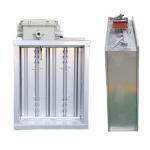 Stainless Steel Rectangle Fire Dampers Fire Alarm For Air Ventilation