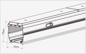 China 140Lm/W Super High Efficiency Linear LED Low Bay Airport Suspended Lamp factory