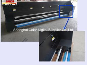 China Dual CMYK Large Size Heat Print Machine Combine Piezo Printers For Fabric factory