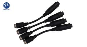 China Automotive 4 Pin Bunker Hill Backup Camera Cable factory