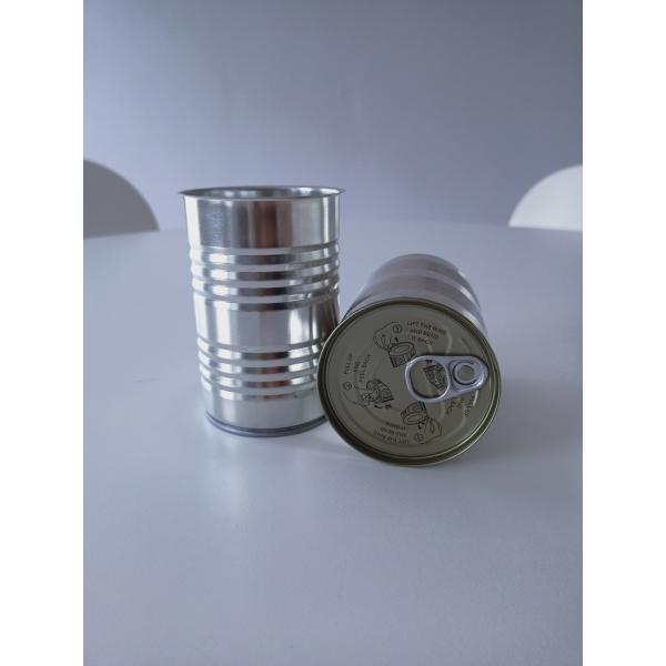 300 To 500gr Empty Vegetables Fruit Food Tin Can With Easy Open Lid OEM