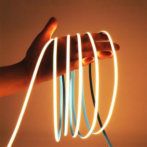 China 120lm/w Warm Nature White COB Led Strip Light for Cabinet Bedroom Kitchen Lighting factory