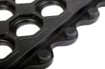 Rubber Drainage Floor Mat With Holes Heavy Duty Anti-Fatigue Kitchen Drainage