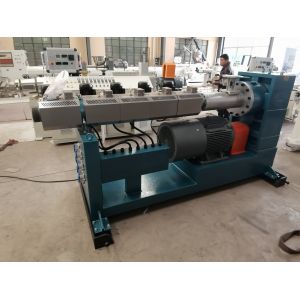Single Screw Extruder High Efficient Extrusion Machine For 110mm PE Water Supply