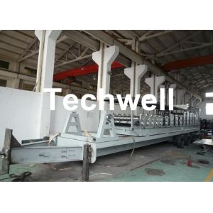 K-Span Arch Roof Roll Forming Machine For 0.8 - 1.5mm Thickness Large Span Roof