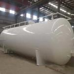 20 Ton 40 Ton LPG Gas Storage Tank , 1.77MPA Propane Bullet Tank 10 Ton
