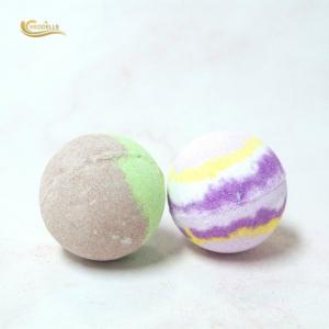 China Natural Ingredient Colorful Kid Bath Bombs Salts Ball SPA Moisturizing Fizzy BSCI factory