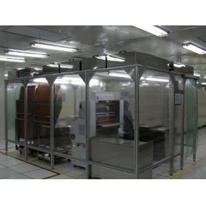 China Vertical Lamianr Flow Booth  With Stainless Steel 304 Frame ISO7 on sale