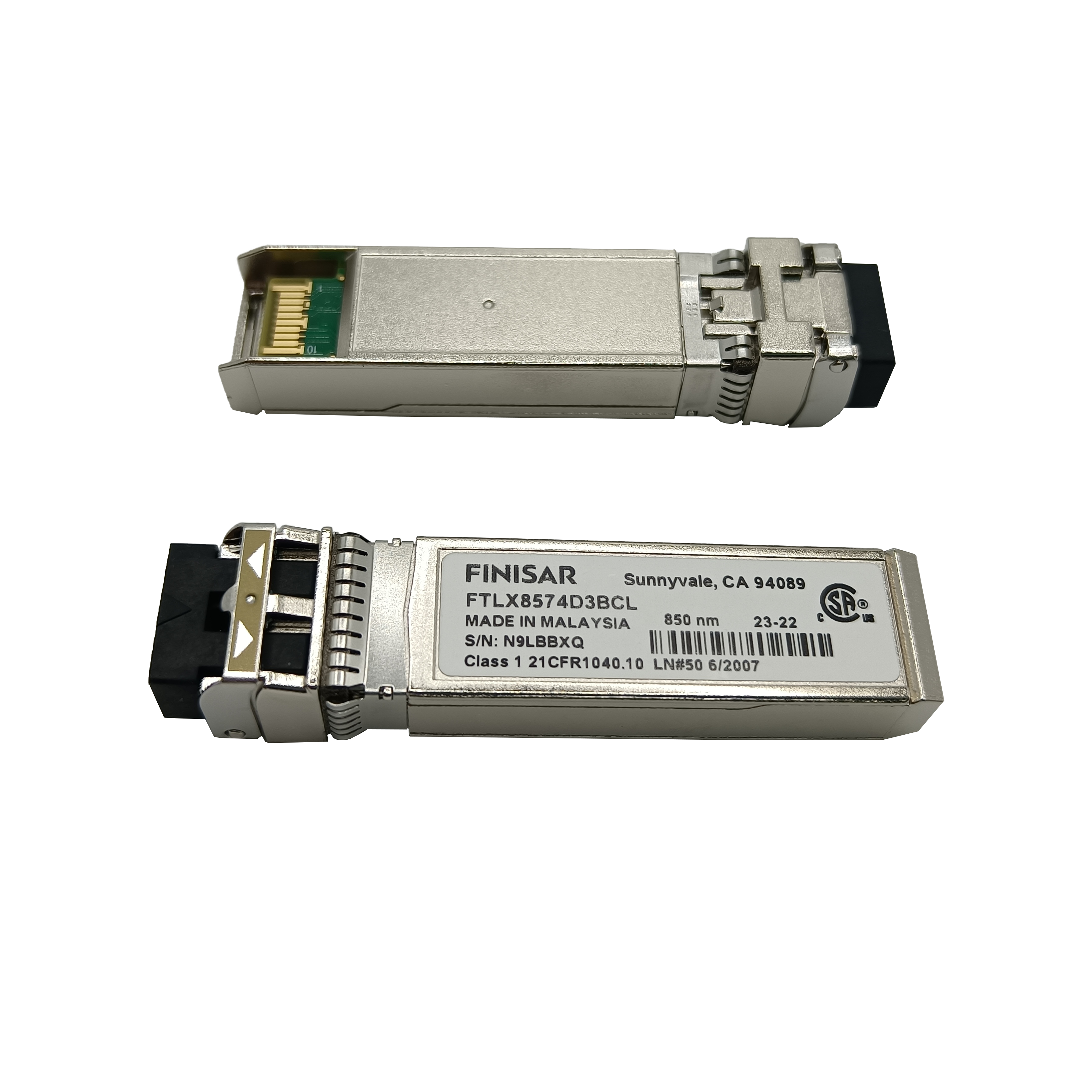 Finisar FTLX8574D3BCL 10G SFP+ Optical Transceiver 850nm 400m