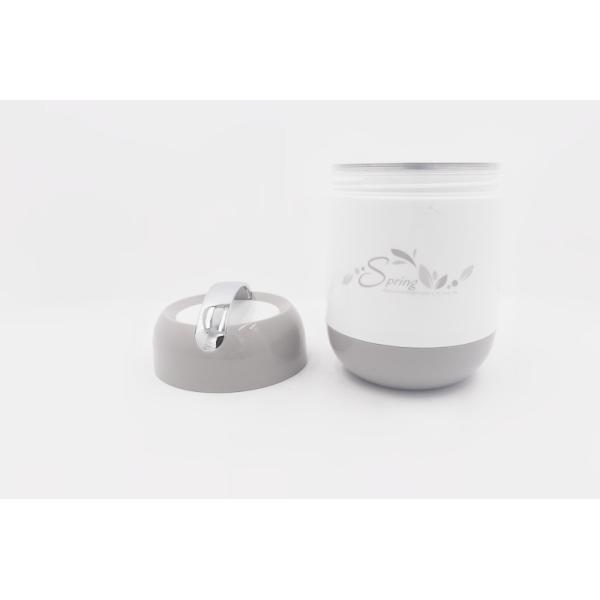 1l Double Lid 560g Stainless Steel Lunch Containers With Spoon