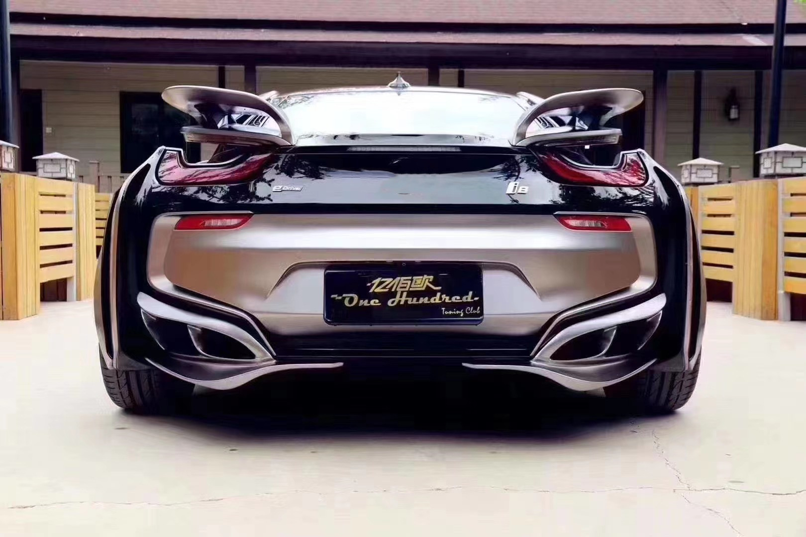 New Product for BMW I8 Carbon Fiber Spoiler Carbon Fiber Tail Carbon Fiber Wing