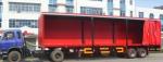 Soft Trailer Tarpaulin Side Curtain Convenient Waterproof Easy To Open