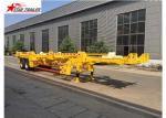 2 Axles 20ft Terminal Trailer High Strength And Strong Bearing Capacity