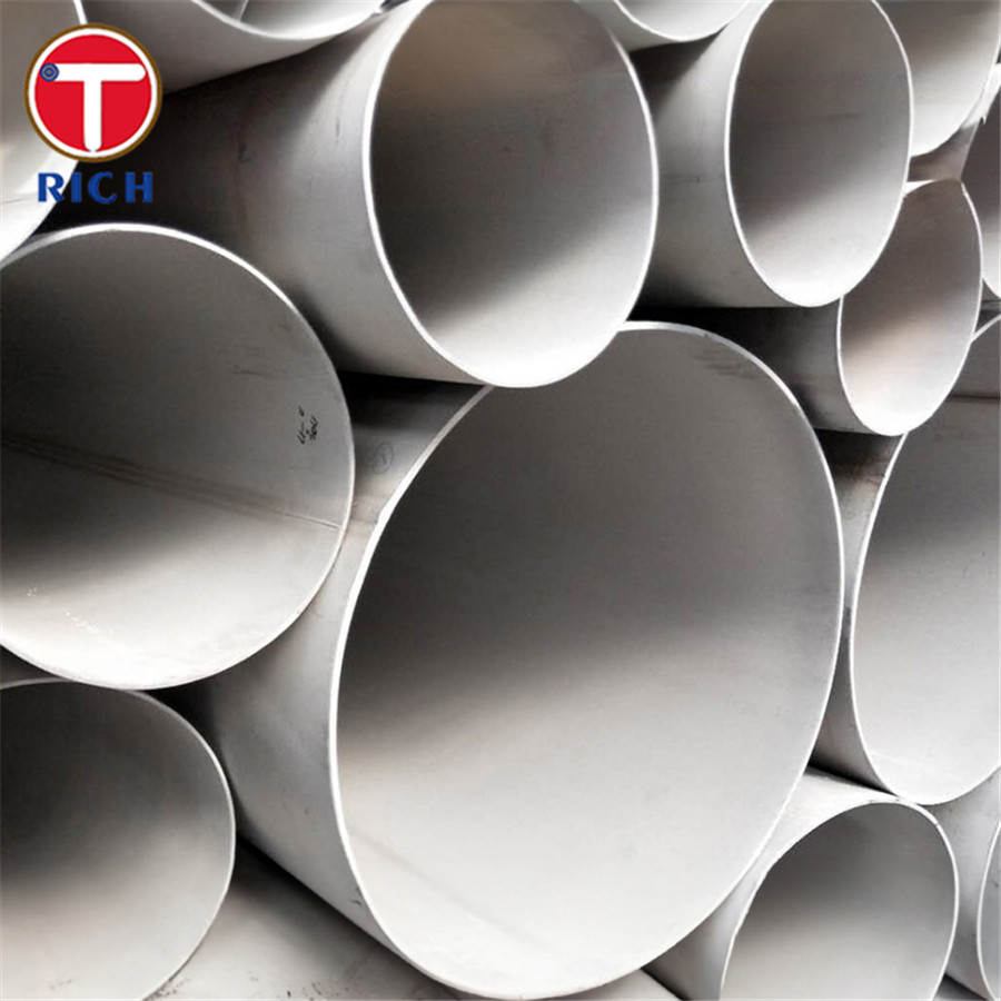ASTM A409 TP201 Welded Large Diameter Austenitic Stainless Steel Pipe For Corosive Or High-Temperature Service