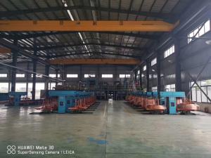 China 8mm Diameter Upcast Copper Rod Machine Production Line factory