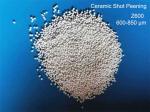 High Strength Ceramic Shot Peening Z600 600 - 850μM For Aerospace Industry
