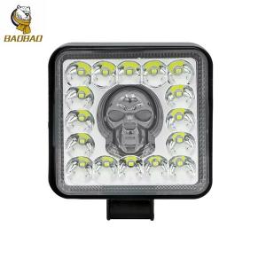 China Metal Skull 24V Bright White Available LED Driving Fog Light factory