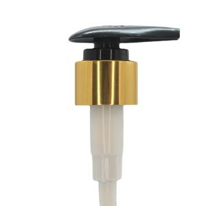 China Big-Head Cap 28 / 410 Aluminum Collar Lotion Dispenser Pump For Personal Care factory