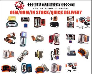 China ODM Putzmeister Ergonomic Remote Control Concrete Pump Controller factory
