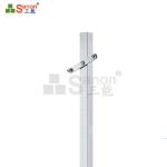 AISI 3M Stainless Steel Balustrade Posts Metal Stair Balusters Diameter 9.6mm