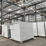 B1 grade fireproof mobile home 50mm greywhite eps sandwich wall paneling