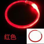 Led Rechargeable Dog Collar Light Up Night Walking Necklace