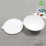 100% Eco-friendly Bleached Sugarcane Bowl With Lid - Sustainable, Leak Proof
