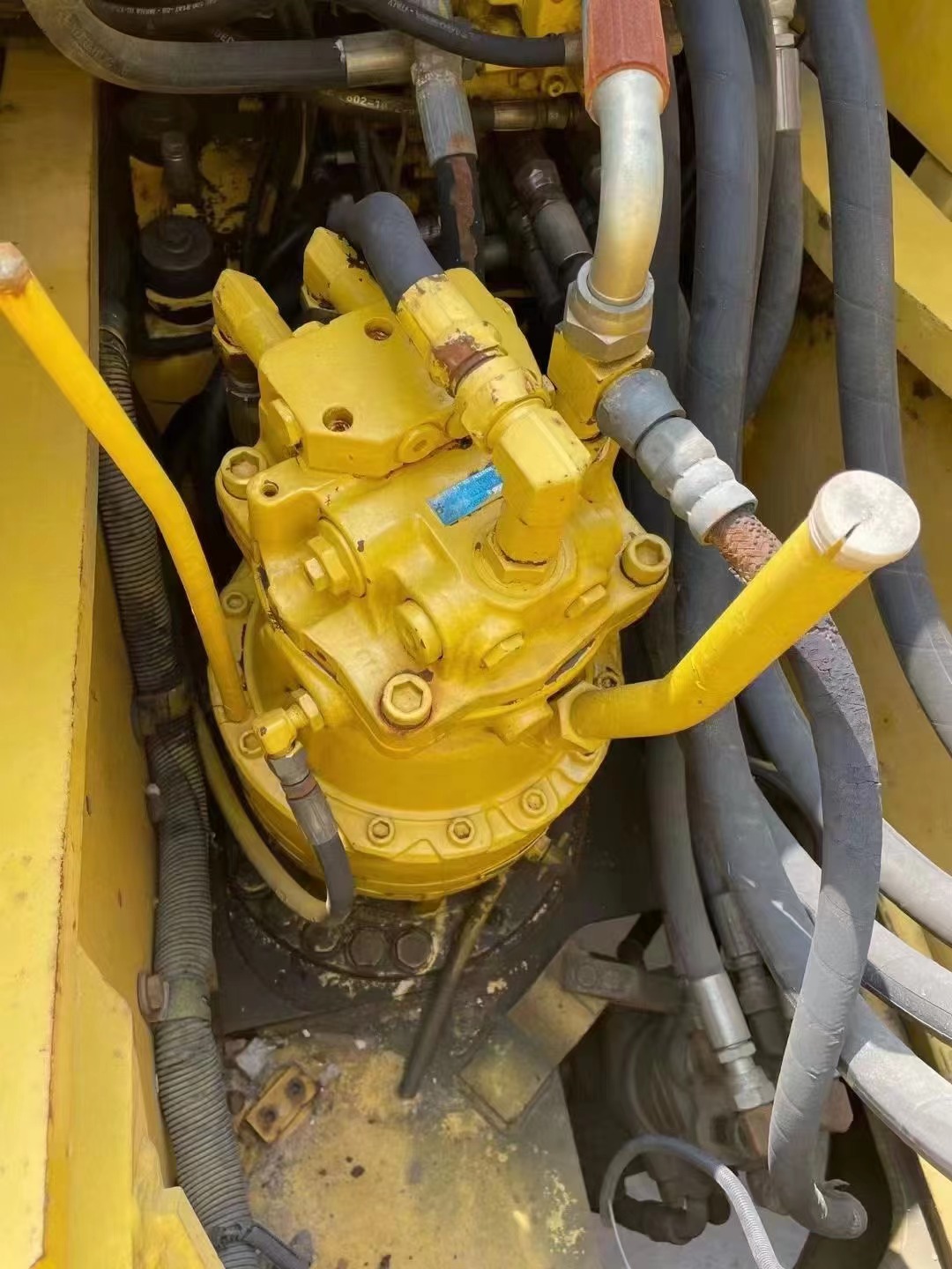 Second Hand Komatsu PC160 Excavator with Original Hydraulic Pump in Good Condition