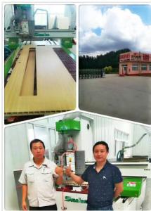 China Wood plastic door lock engraving machine factory