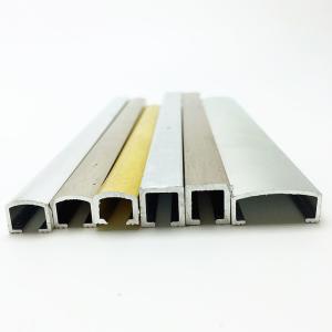 China Aluminium Square Edge Trim Bathroom Floor Round Edge Tile Trim factory