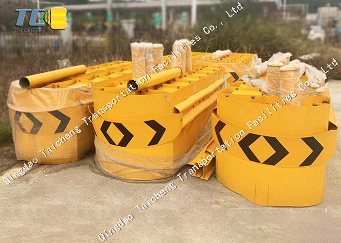Traffic Safety Crash Cushion Anti Collision Steel Barrier
