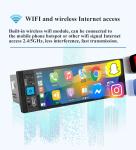 BT WIFI GPS 6.2/6.86 Inch C200 Android Car DVD Player for Universal Car MP5 MP3