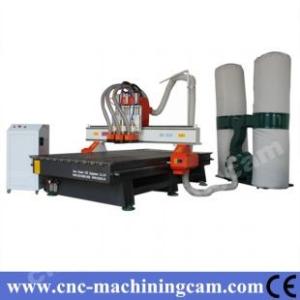 China ATC cnc router machine ,change 3 cutters freely ZK-1325(1300*2500*200mm) on sale