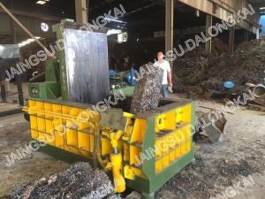 China 9.5 Tons Scrap Baler Machine For Leftover Copper factory