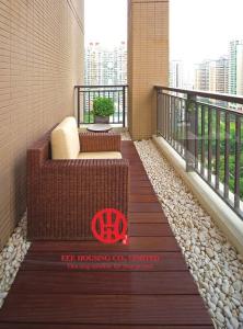 China Long Lifetime Terrace Decking, Bamboo Decks For Garden / Balcony, Durable Bamboo Flooring &amp; Decking factory