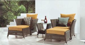 China outdoor furniture wicker poolside bench-1004 factory