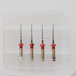 4Pcs Kids Rotary Niti Dental Endo Files 04 Taper Red 17mm Length