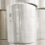 White Rolls Spunlace Non Woven Fabric For Sanitary Napkin / Babys Diaper