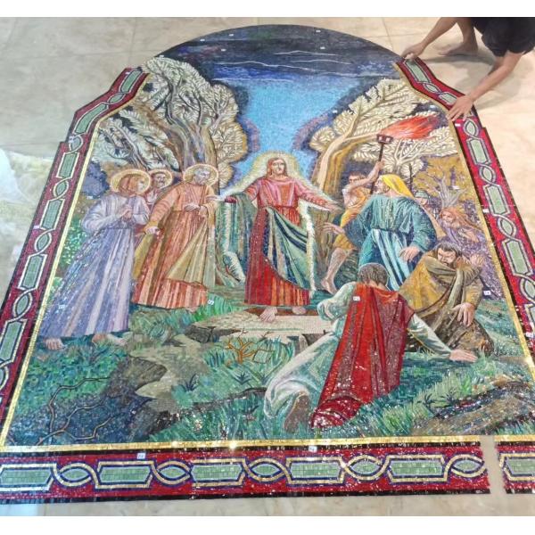 Wear-resistant Durable Art Mosaics For Project and Building 5 Styles